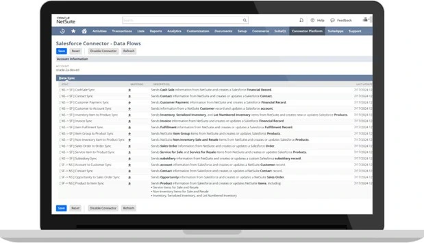 NetSuite Integration with Salesforce